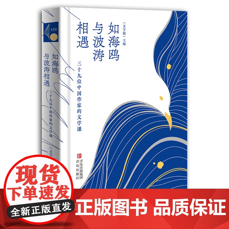 如海鸥与波涛相遇:三十九位中国作家的文学课高清大图