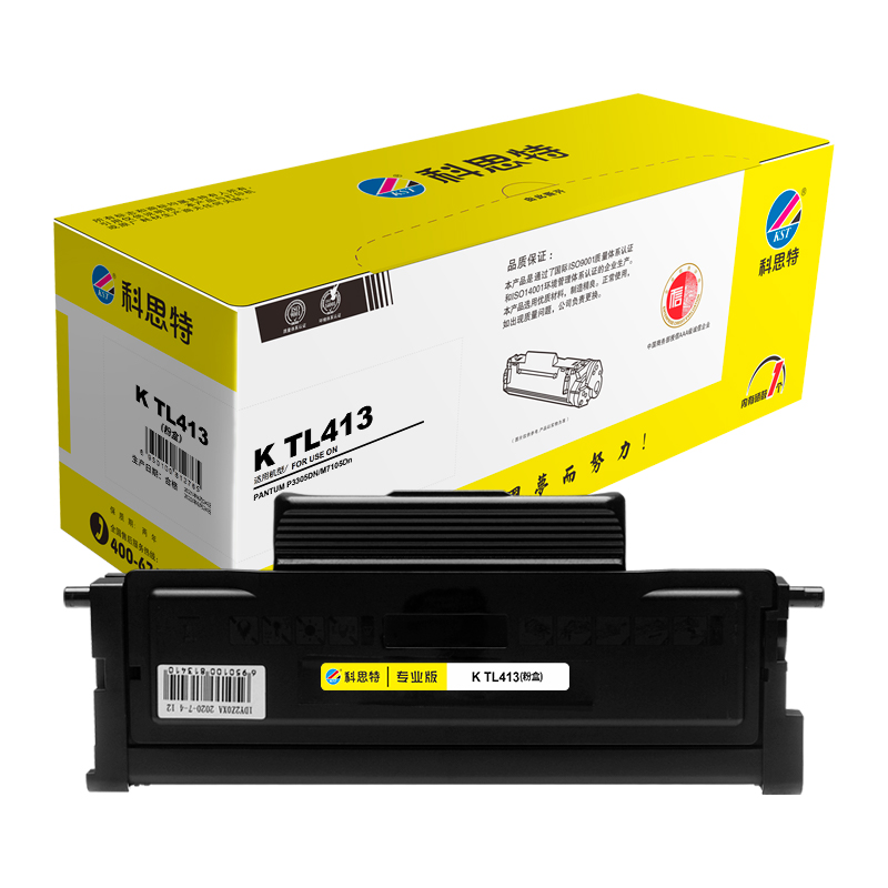 科思特 K TL-413粉盒/DL-413鼓架 适用奔图 P3305DN/M7105Dn 黑色 专业版高清大图