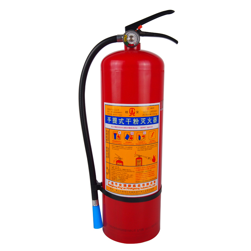 桂安干粉灭火器5公斤汽车载灭火器家庭用公司办公室用商场店铺用工
