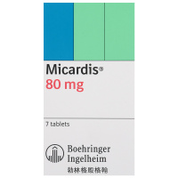 Micardis 替米沙坦片 80mg*7片/盒