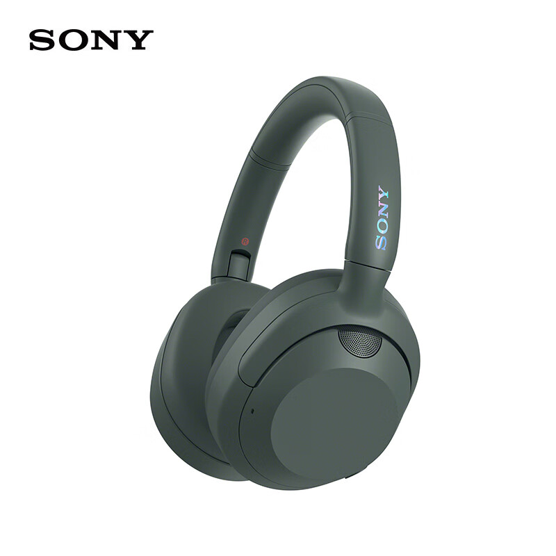 索尼(SONY) ULT WEAR 重低音头戴式降噪蓝牙耳机(WH-ULT900N)森林灰