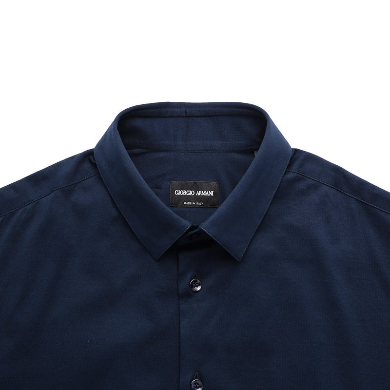 阿玛尼giorgioarmani男士棉质长袖衬衫8wgccz97jz071