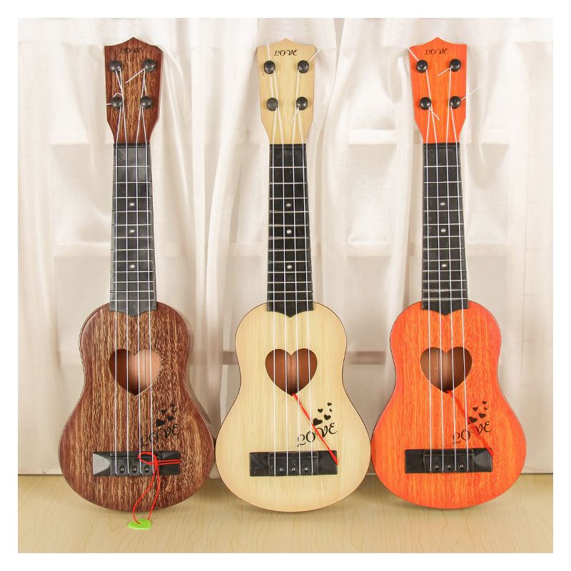 儿童吉他初学者吉他仿真尤克里里吉他乐器弹奏吉他智益玩具男女孩