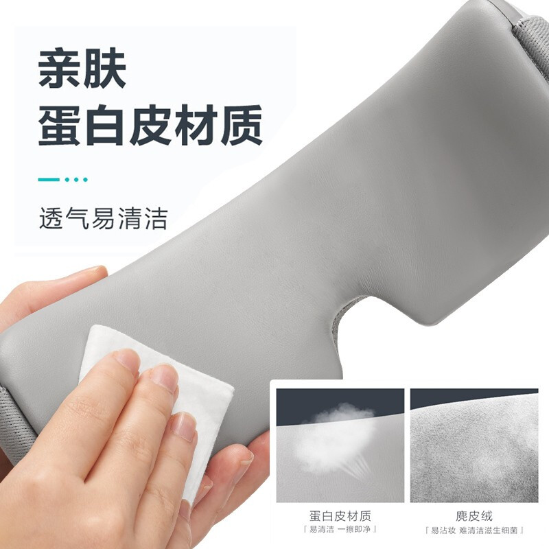 SKG 眼部按摩仪 成人气囊振动揉捏温感热敷护眼仪眼睛按摩器 E3(白色)高清大图