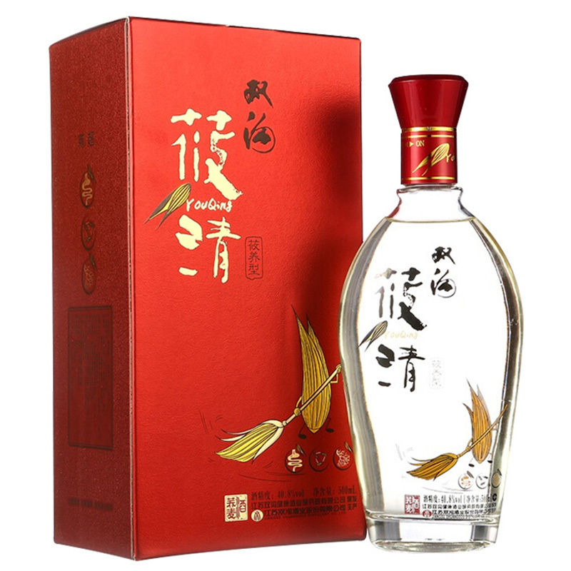 双沟 莜清(荞麦酒) 40.8度 500ml 单瓶装浓香型白酒