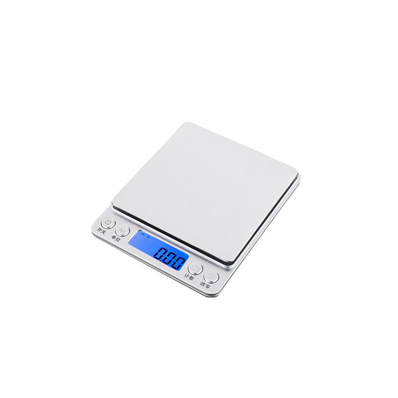 迷你厨房电子秤精准0.01家用烘焙称0.1g小克重称珠宝药材食品|500g0.01g用电池的 配送三托盘砝码量杯