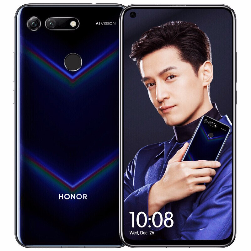 荣耀V20 8GB+128GB 幻夜黑 双卡 全网通版