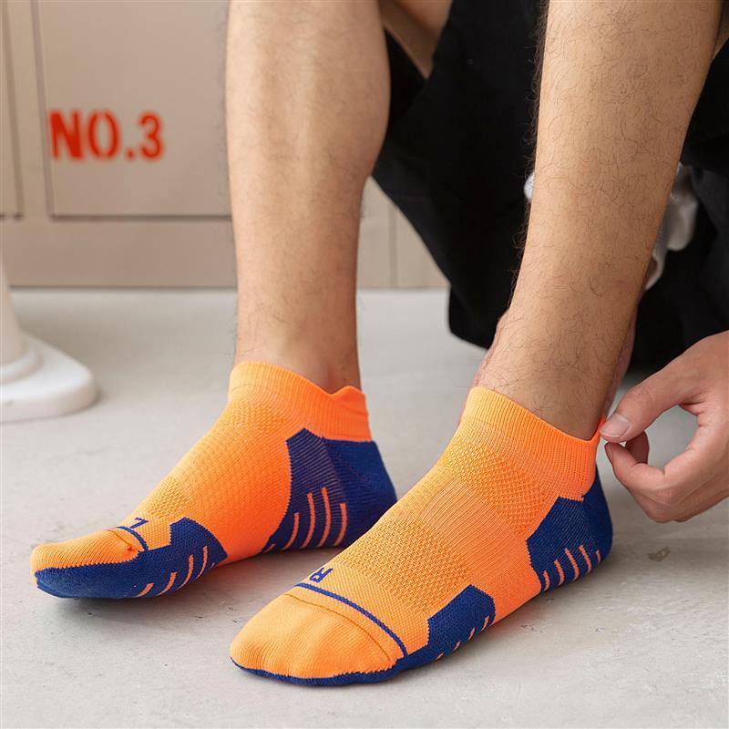 篮球袜子男士短袜夏天运动袜夏季薄款毛巾袜纯棉防臭吸汗跑步袜女