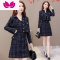 七斓小香风毛呢连衣裙春装2023年新款女装流行气质显瘦名媛套装裙