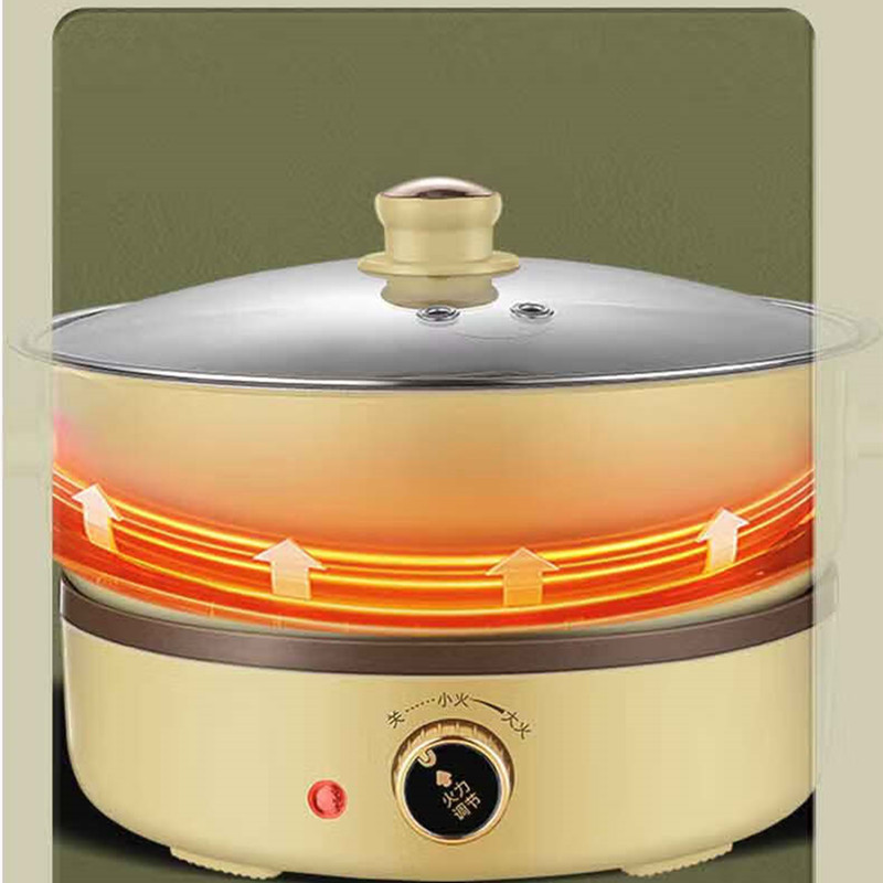 荣事达(Royalstar)电煮锅多功能家用电火锅蒸煮一体锅 4.5L RHG-45YQ高清大图