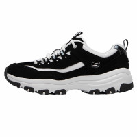 Skechers斯凯奇女鞋新款时尚经典老爹鞋舒适厚底熊猫鞋8730076-BKMT ZP