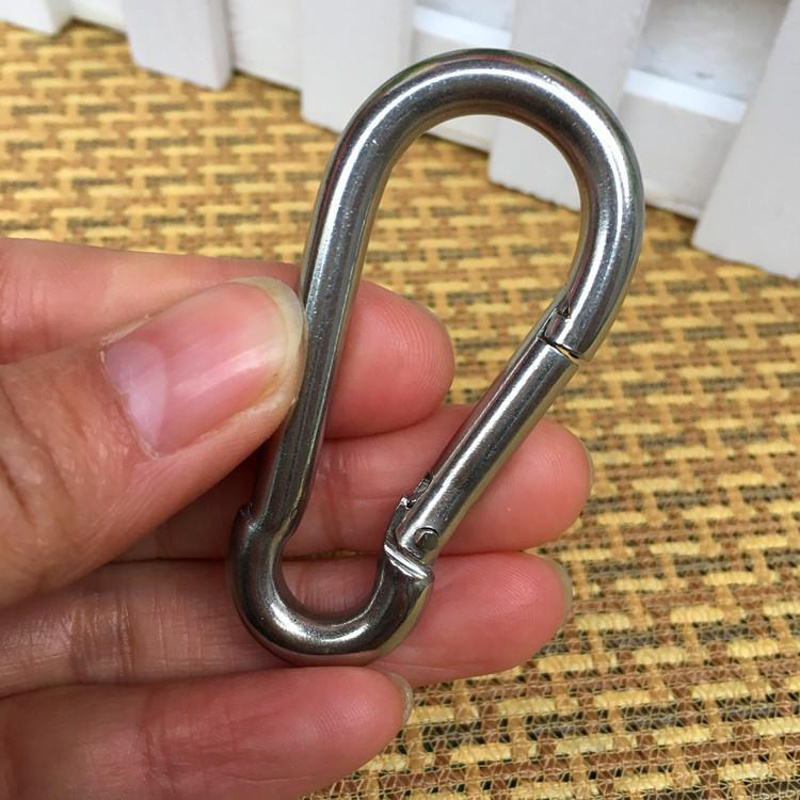 葫芦型钥匙扣宠物链宠物扣不锈钢狗链扣牵引绳安全扣安全扣小号