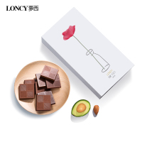 萝西（loncy）离糖纯可可脂纯黑巧克力生酮高纤低碳健身代糖 丝滑牛奶