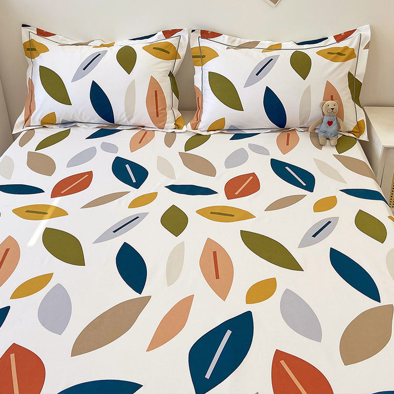 加厚100棉老粗布床单单件棉夏季学生宿舍单人被单09米上下铺参数