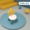 儿童椅子加厚板凳婴幼儿园靠背宝宝餐椅塑料座椅家用卡通小凳子 深湖绿:皇冠椅