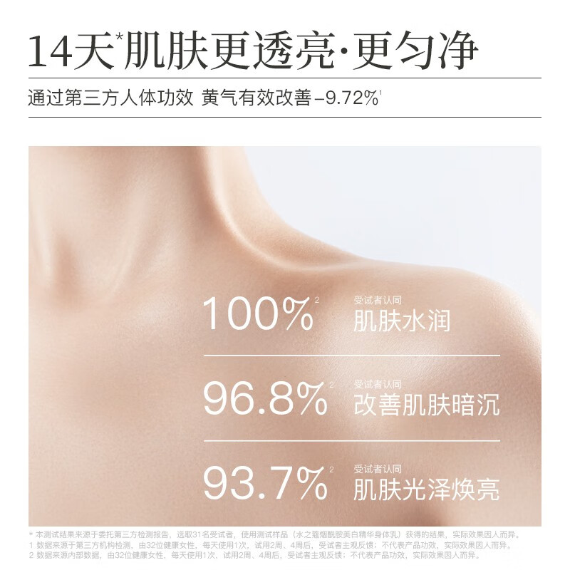 水之蔻(watercome) 美白保湿滋润身体乳220g*2瓶高清大图