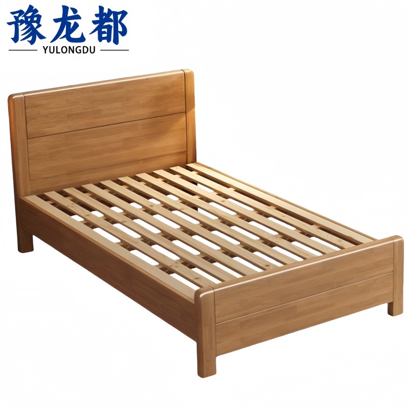豫龙都单人床实木张
