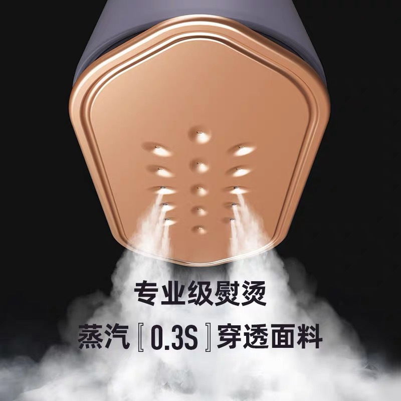 韩国大宇DAEWOO手持挂烫机熨烫机家用小型蒸汽熨斗便携平烫熨衣紫色