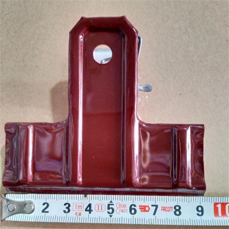 正彩(ZNCI)老式凭证铁夹 5号红绿票夹 彩色夹口宽90mm 大号票据夹纸夹 夹子 单支