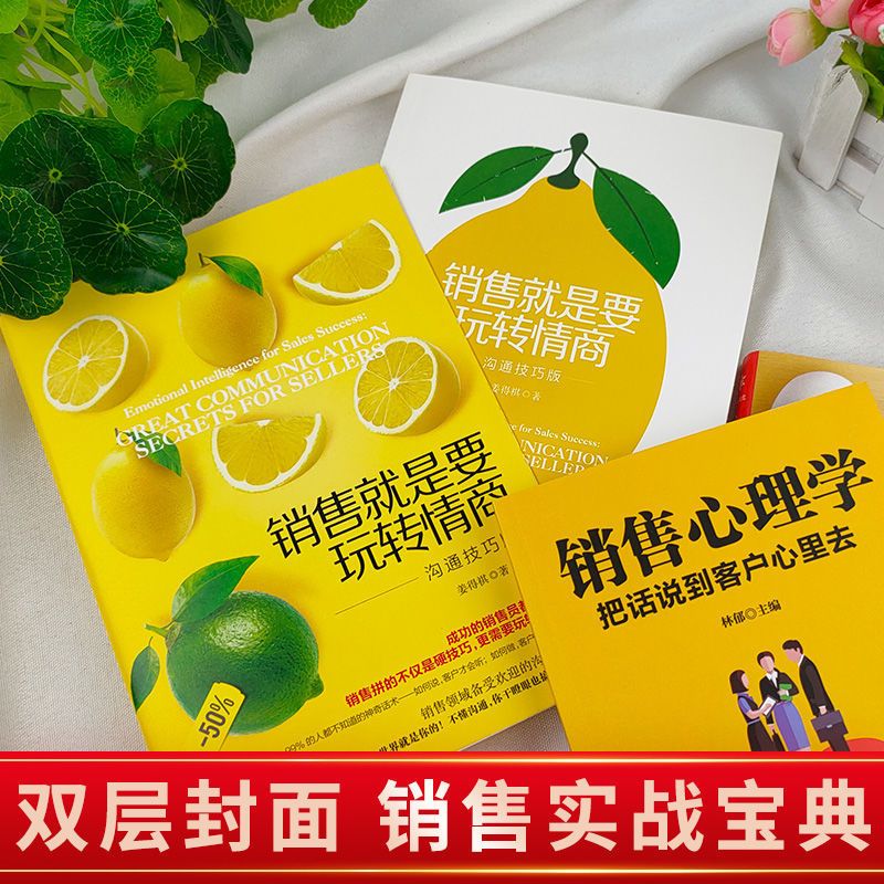 樊登推荐销售就是要玩转情商高情商聊天术销售心理学技巧营销书籍 aaaa[[说服力]文源阁]