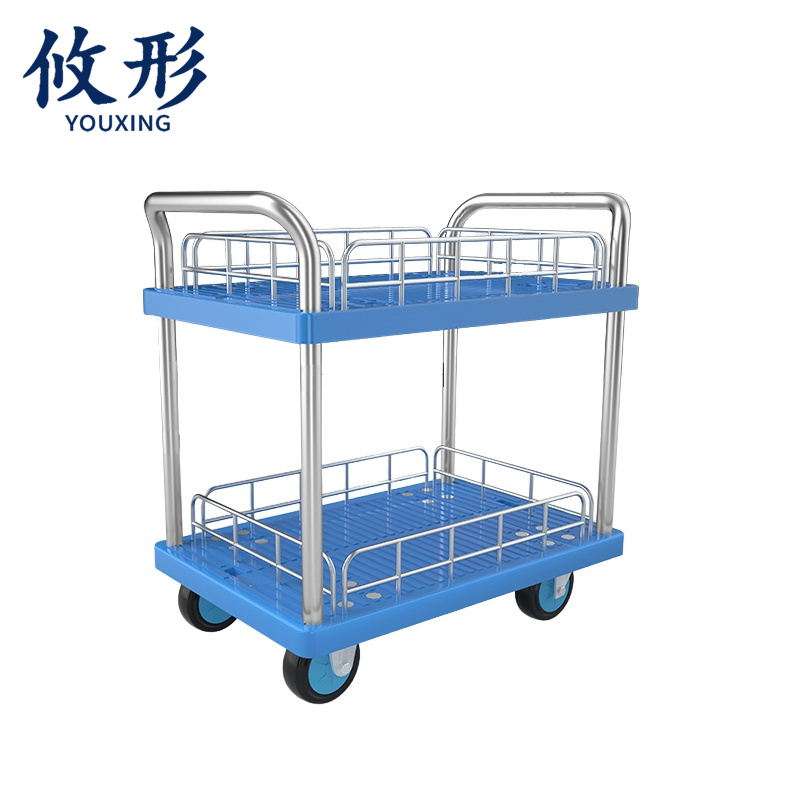 攸形双层推车73*47*96cm个高清大图