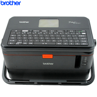 兄弟(brother) PT-E850TKW标签机/条码打印机 高端便携接电脑无线固定资产套管标识条码机房旗帜线缆标签