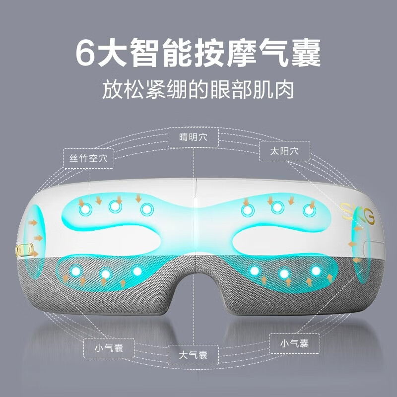 SKG眼部按摩仪E3 恒温热敷高清大图