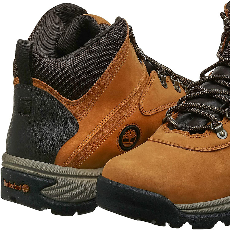 添柏岚timberlandwhiteledge系列全地形工装风皮革大黄靴防水耐磨防滑