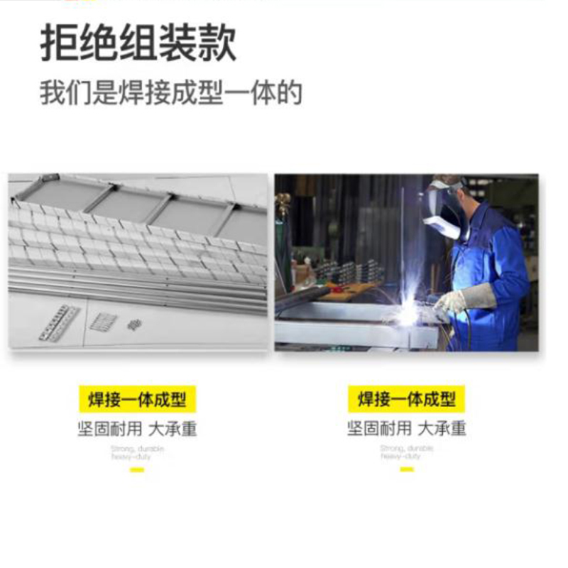 意黛斯(YIDAISI) 厨房不锈钢置物架 厨房用品杂物架储物架橱柜货架 1000*600*1550mm 201不锈钢
