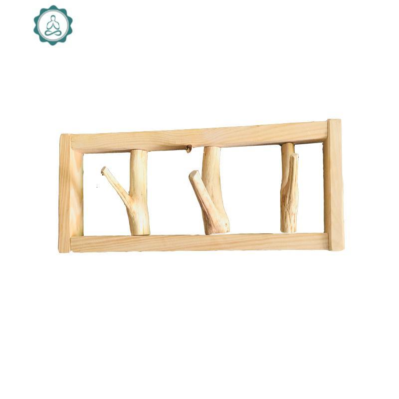 玄关挂钩进钥匙钩树枝装饰壁挂创意挂衣钩收纳免挂物钩