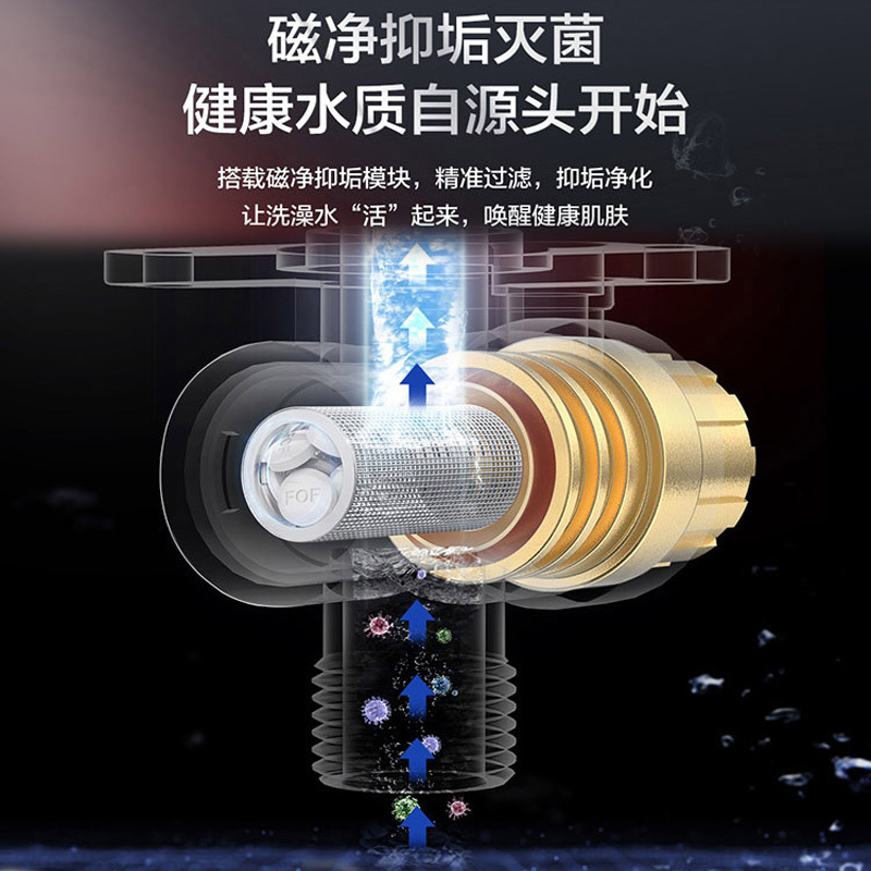 Haier/海尔燃气热水器16升燃电混动WiFi远程智控 磁净抑垢灭菌浴缸注水智能e感温YQ7BVU1