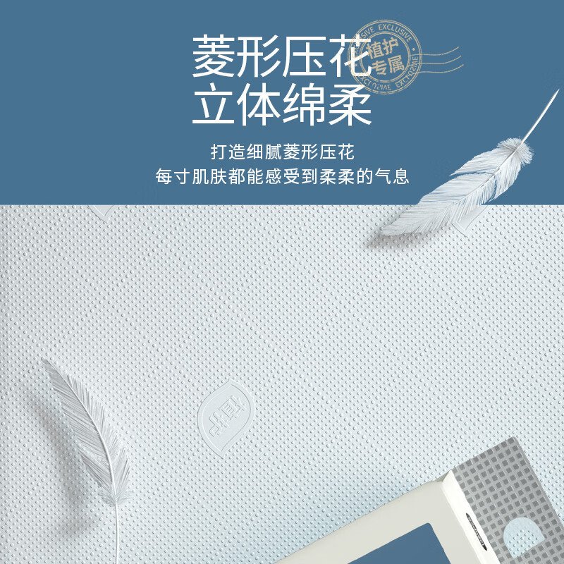 植护挂式抽纸 纸巾面巾纸 悬挂卫生纸抽 擦手纸 蝴蝶结-1280张*1提高清大图