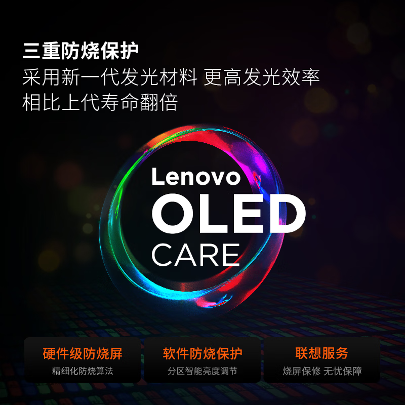 联想小新Pro14C超能本 轻薄笔记本电脑 锐龙7H255 32G 1T 2.8K OLED 120Hz 1100nits高清大图