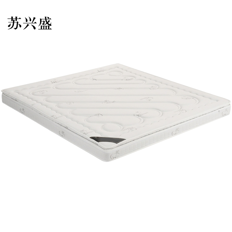 苏兴盛椰棕床垫家用棕垫15cm双层(0胶水天然椰棕+2cm乳胶+软硬两用+全拆洗)1200mm*2000mm高清大图