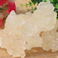 多晶冰糖 甘蔗冰糖 古制纯 黄冰糖 蜂蜜冰糖 500g 起免运费0393