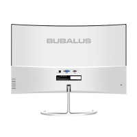 大水牛BUBALUS Q3000 23.8英寸电脑显示器LED背光宽屏高清显示器液晶显示器曲面显示器DIY电脑显示器组装机显示器白色显示屏
