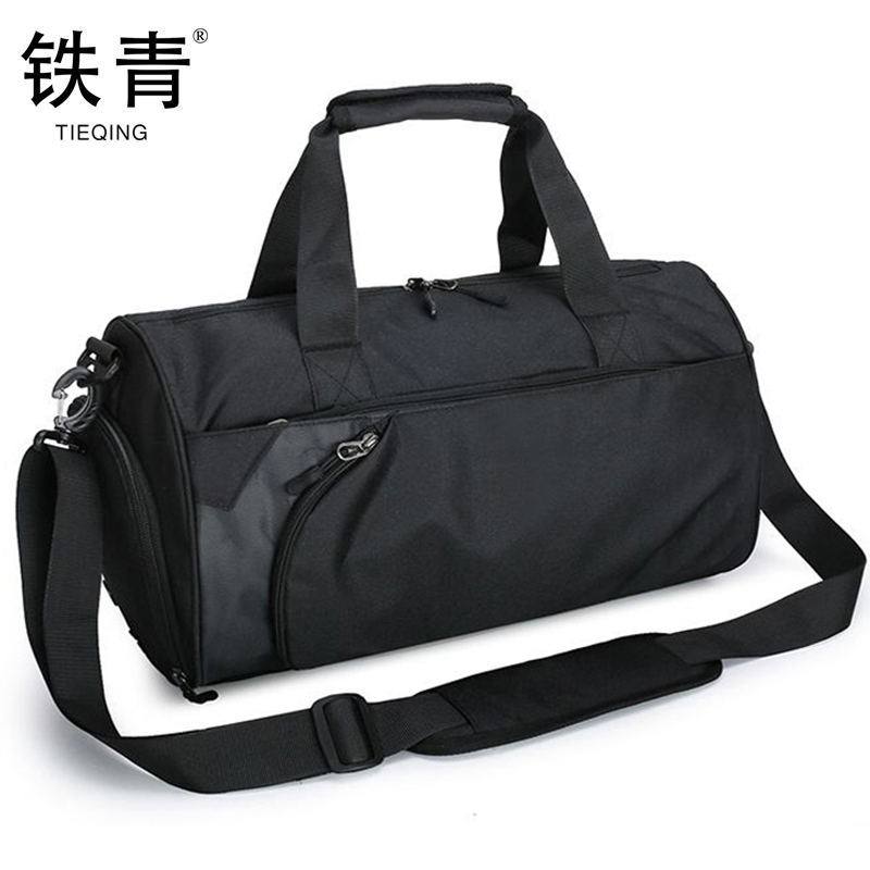 铁青旅行包 干湿分离运动包 独立鞋仓透气 休闲运动包Y7 个
