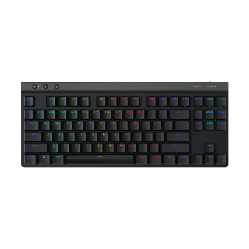 罗技(Logitech)G515TKL无线蓝牙机械键盘 三模游戏电竞RGB 矮轴轻薄键帽 吃鸡人机械键盘黑色 T轴图片