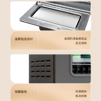 长帝(changdi)烤箱家用小型迷你多功能智能新款全自动烘培烧烤小烤箱1-2人