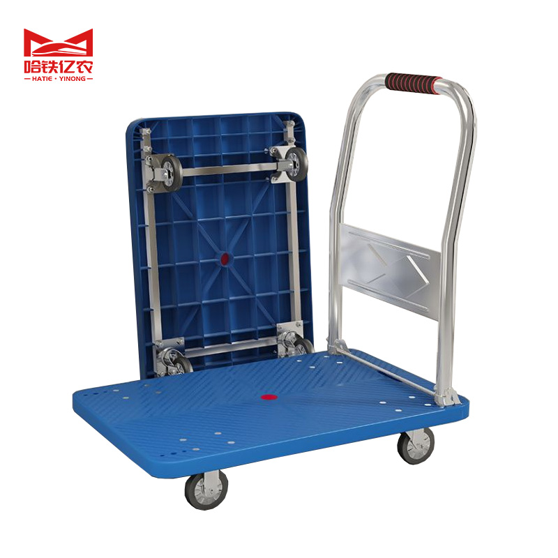 哈铁亿农 手推车 90x60cm 蓝色5寸/个高清大图