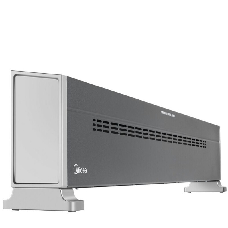 美的(Midea)踢脚线取暖器NDY-SMX电暖器石墨烯加热移动地暖遥控防水居浴两用烤火炉客厅电暖气片家用-线下同款