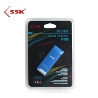 飚王(SSK)SCRM331 高速usb3.0读卡器 二合一Micro SD卡 TF卡读卡器 SD卡单反相机读卡器