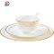 景德镇陶瓷碗餐具套装碗盘欧式 碗碟套装 家用组合盘子碗套装 FENGHOU 60头[金镶玉]套装