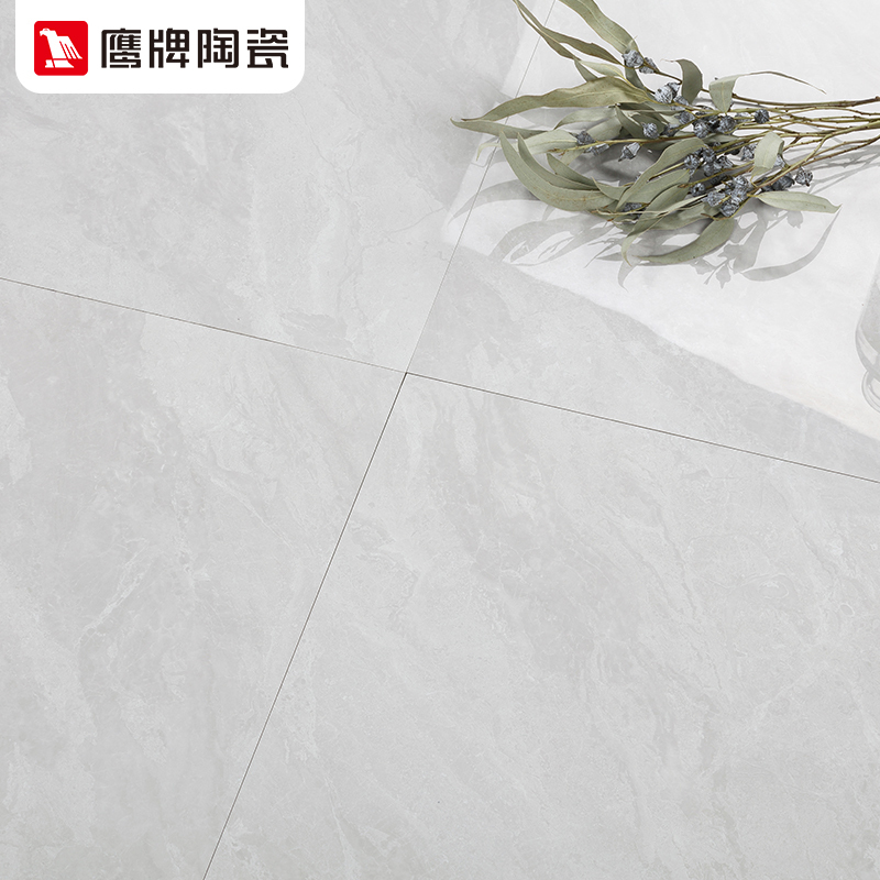 鹰牌瓷砖1200x600地板砖客厅通体大理石防滑耐磨地砖 云灰石