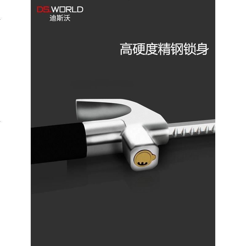 [补贴10%]汽车用锁具方向盘锁防盗小车车锁防身车把车用安全龙头车头油器 [加强款]-升级锁芯-带锤尖-[赠四]-高清大图