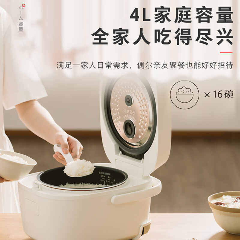 东芝鲜米电饭煲变温醒米技术家用不粘智能预约4升备长炭电饭锅三维立体加热 RC-15DHUC RC-15DHUC(WY)高清大图