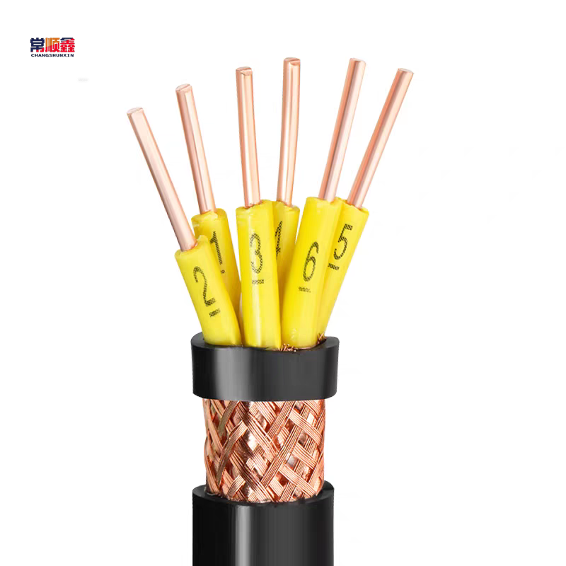 常顺鑫 硬芯铠装控制线ZR-KVVP22 450/750V 6×4 米高清大图