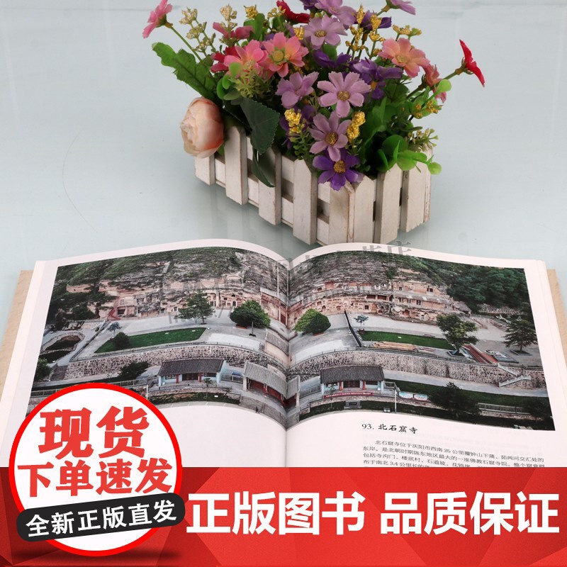 中国石窟文化丛书(第一辑)陇东石窟 历朝历代石窟寺院佛教文化造像 石窟寺文化 佛教文化 佛教文化传承 上海交通大学出版社高清大图