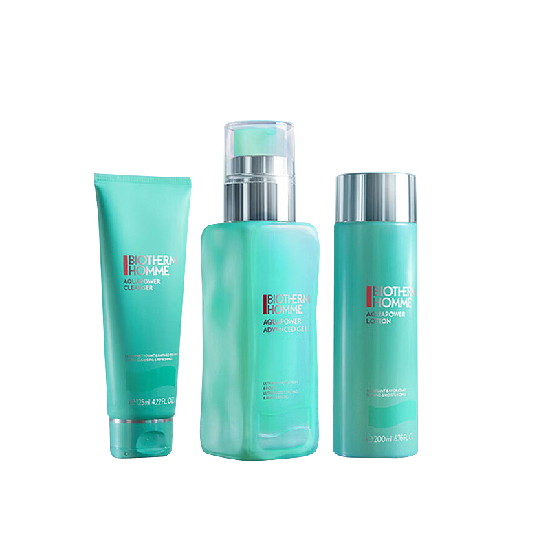 碧欧泉男士水动力三件套(洗面奶125ML+水200ML+乳75ML)高清大图
