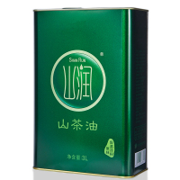 山润茶油 有机野生山茶油 有机山茶油 原味山茶油3L山茶籽油